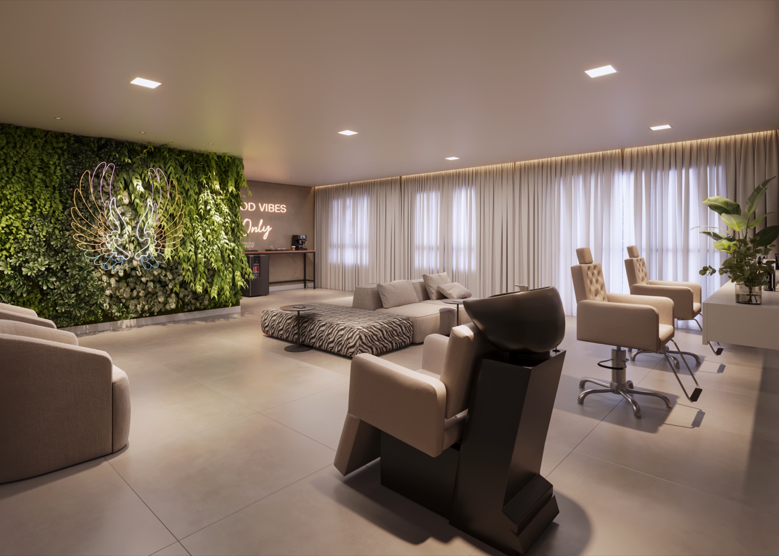Espaço wellness e spa